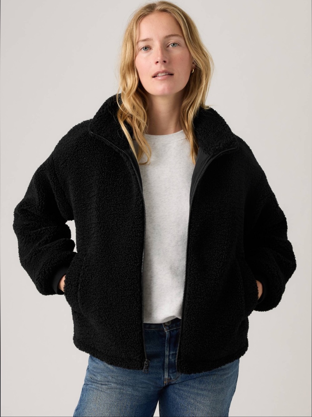 NWT Soma Half Zip Pullover Sherpa Jacket XXL